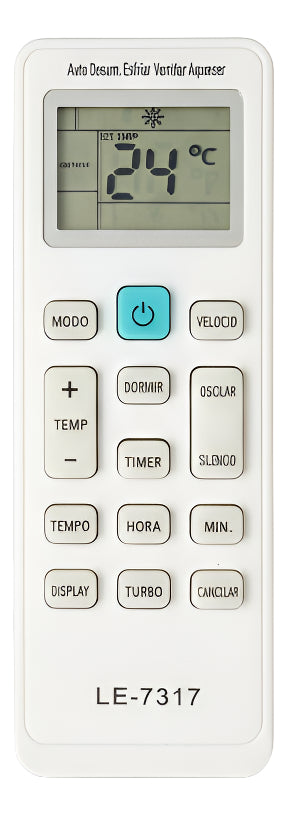 Controle Para Ar Condicionado Split Britânia Bac12000tfm12 Branco
