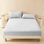 Capa Protetor Colchão Queen Impermeável Matelado Cores Cor Branco