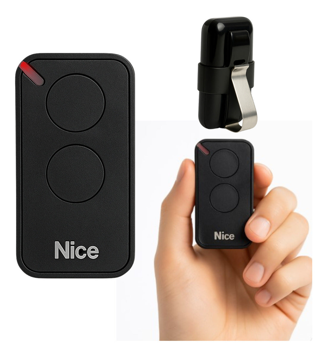 Controle Nice Era Inti Portão Linear Peccinin Remoto 433,92