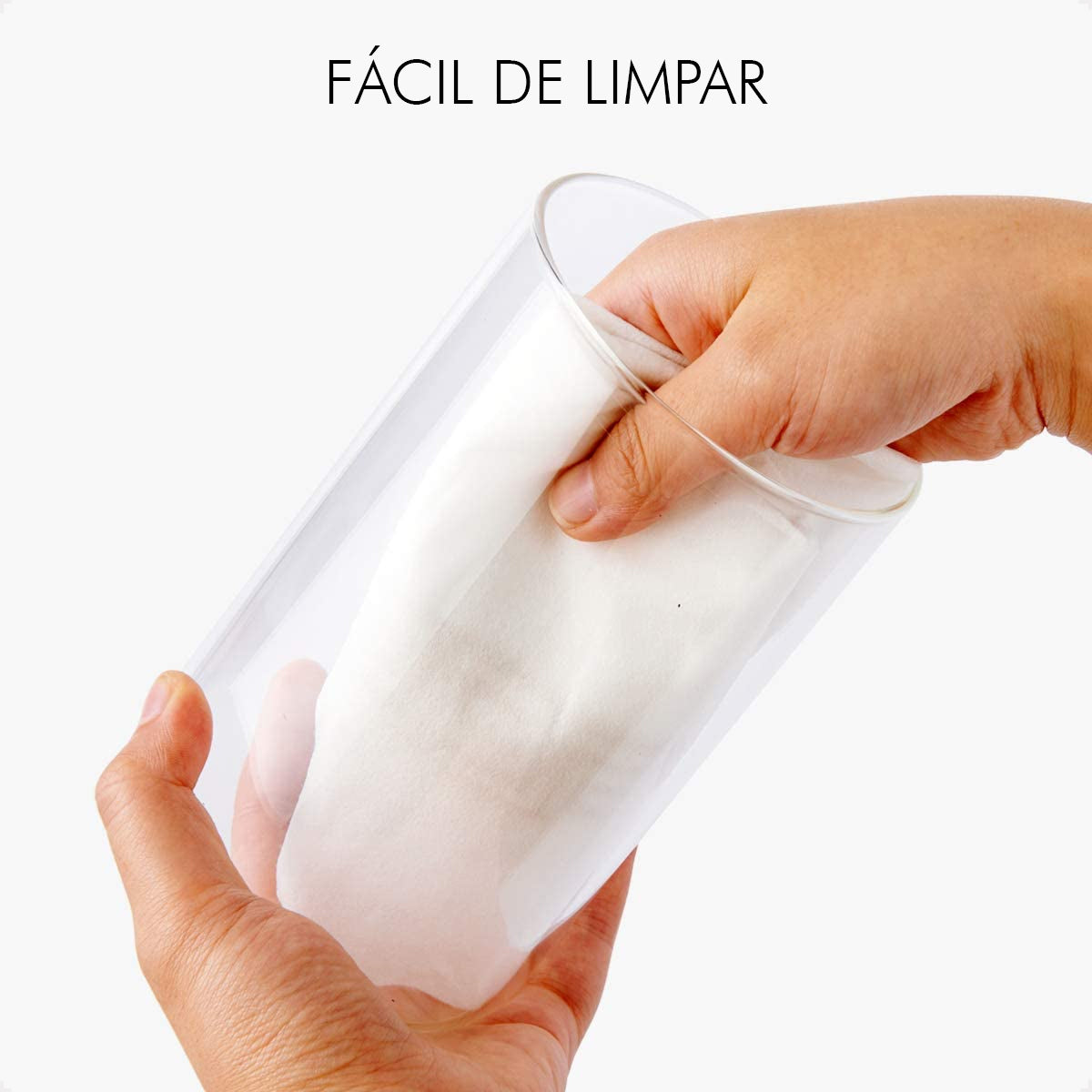 Kit 9 Potes Mantimentos Vidro Herméticos Com Tampa Bambu Alta Resistência Epsilon EPS-709