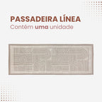 Tapete Passadeira 0,50x1,40m Línea Tear Decorativo Cozinha