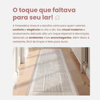 Tapete Passadeira 0,50x1,40m Línea Tear Decorativo Cozinha