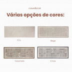Tapete Passadeira 0,50x1,40m Línea Tear Decorativo Cozinha